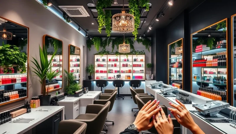 nail salon near me in Manchester